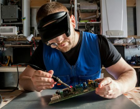 What jobs can you do with electronics